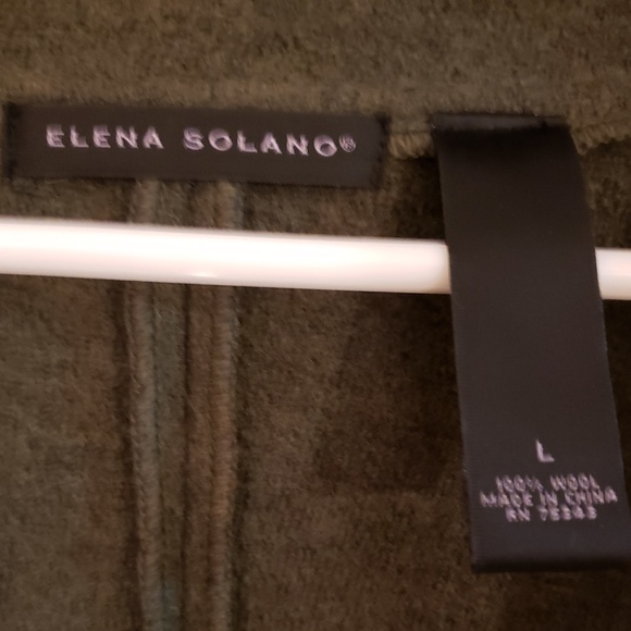 Green Jacket by E. Solano Size Large - Picture 6 of 8